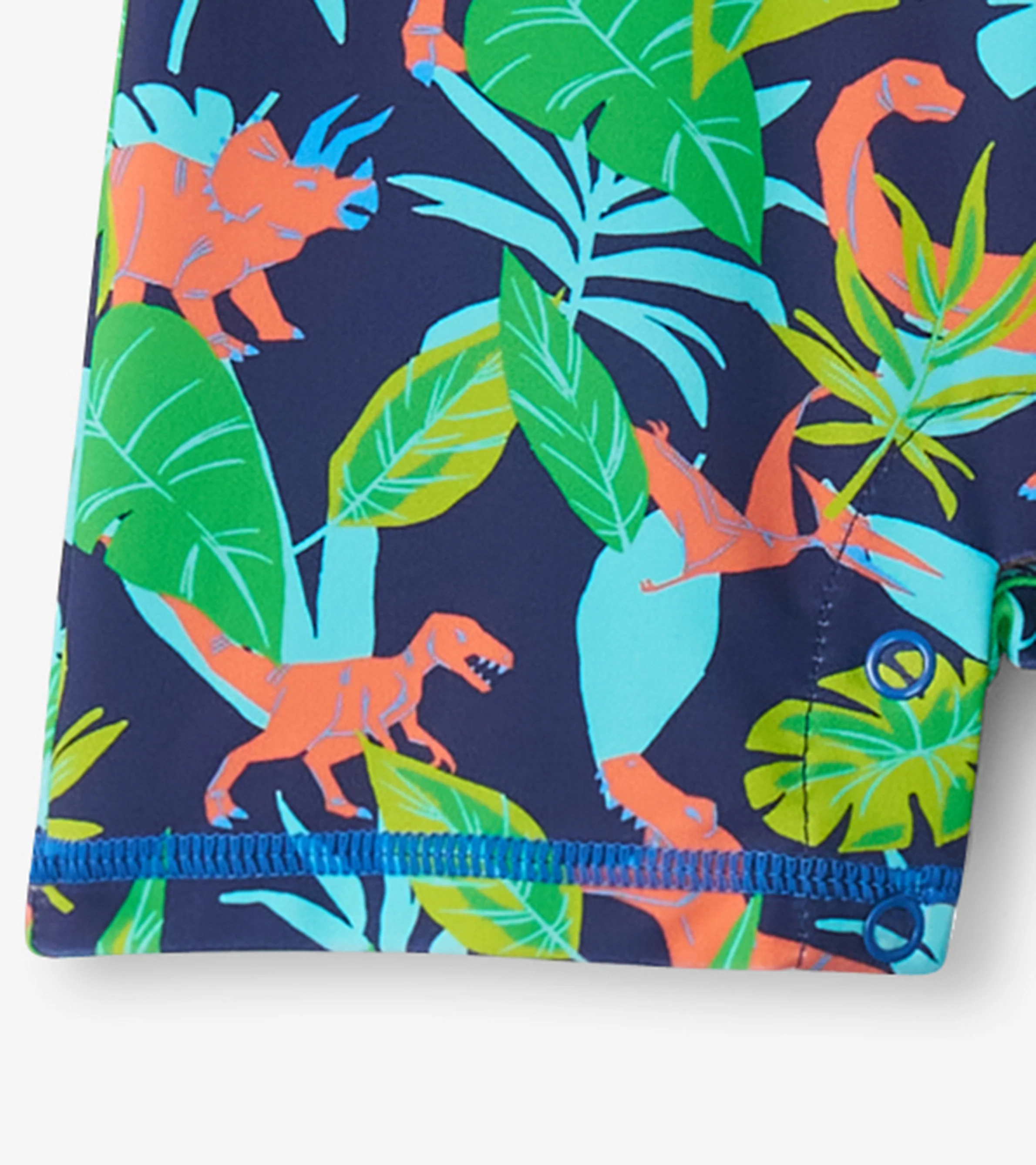 Baby Boys Dino Jungle One-Piece Rashguard - Image 4