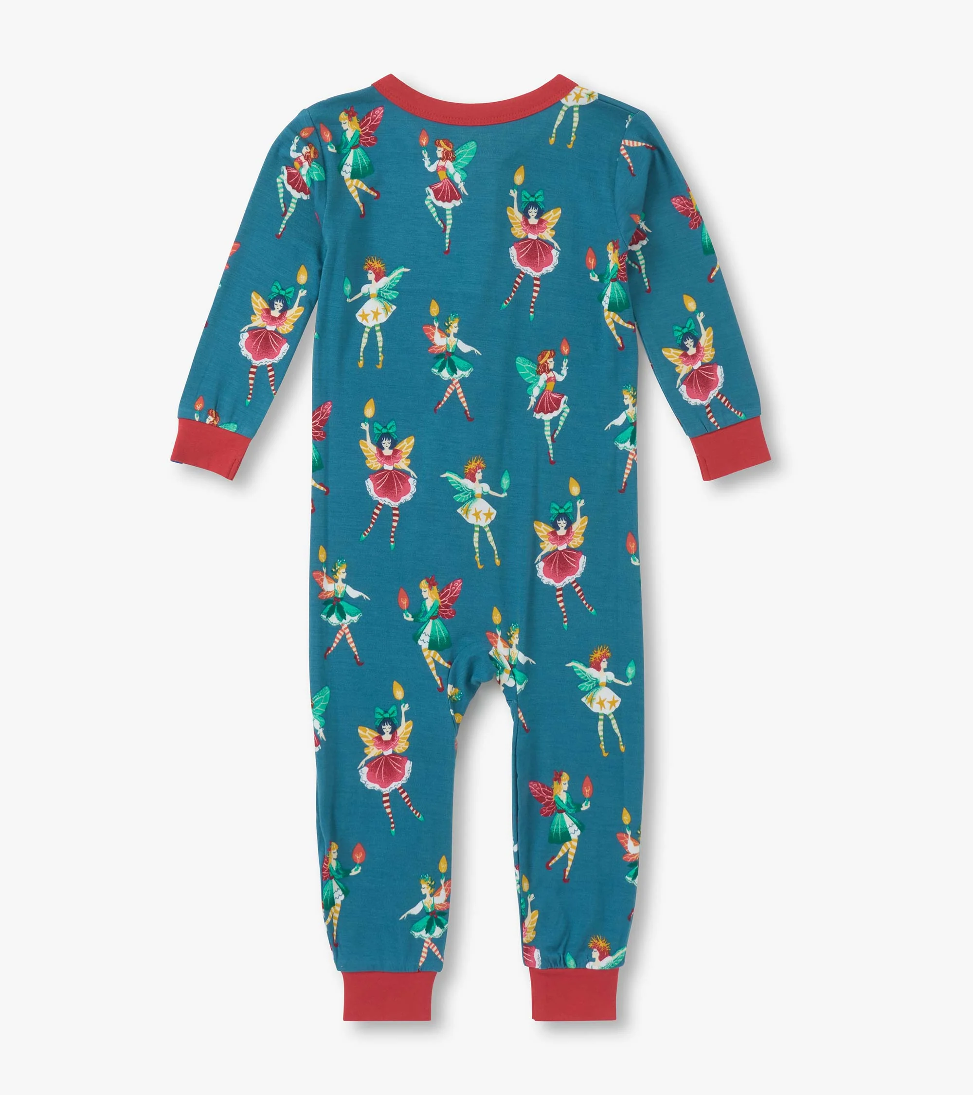 Baby Girls Bright Fairies Bamboo Sleeper - Image 2