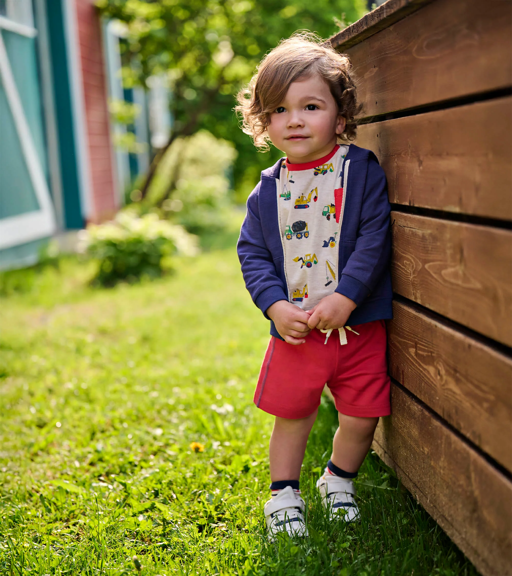 Baby & Toddler Boys Chrysanthemum French Terry Shorts - Image 3