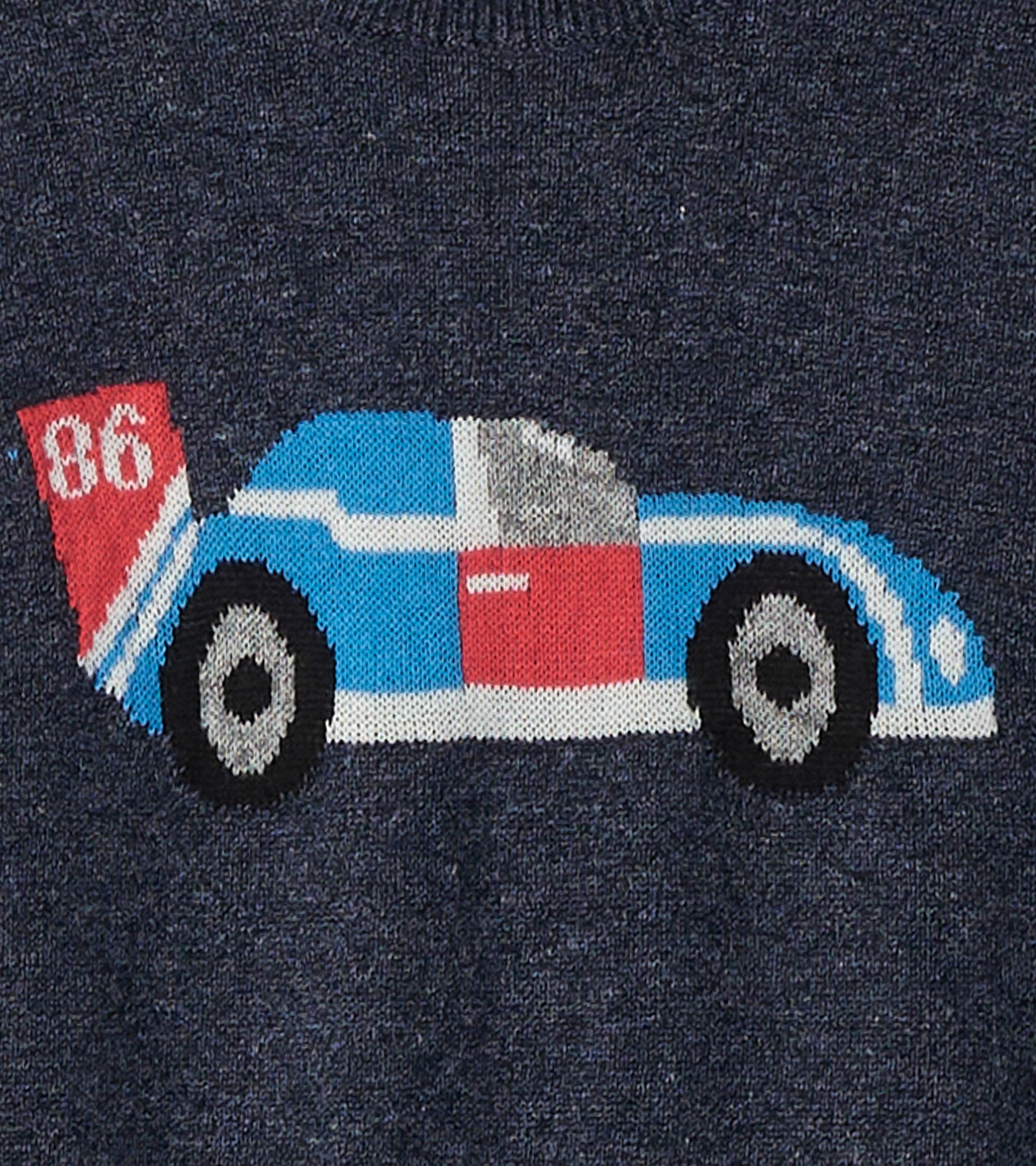 Baby & Toddler Boys Racecar Crew Neck Sweater - Image 2