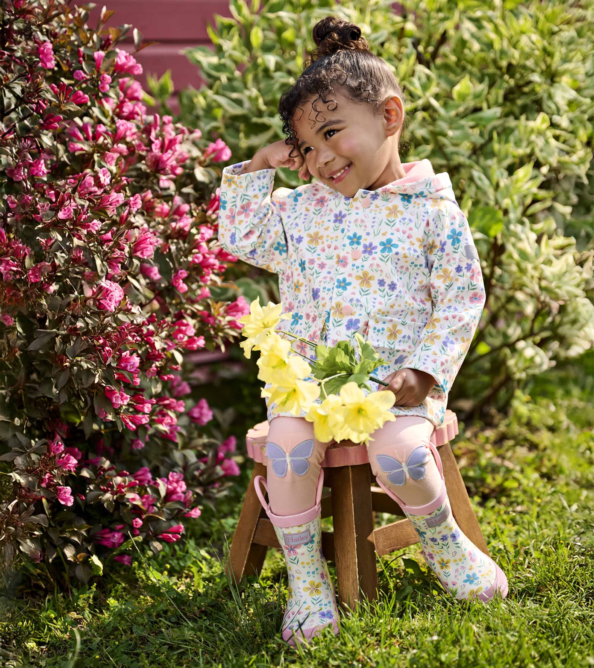Baby & Toddler Girls Little Garden Chicks Rain Boots - Image 4