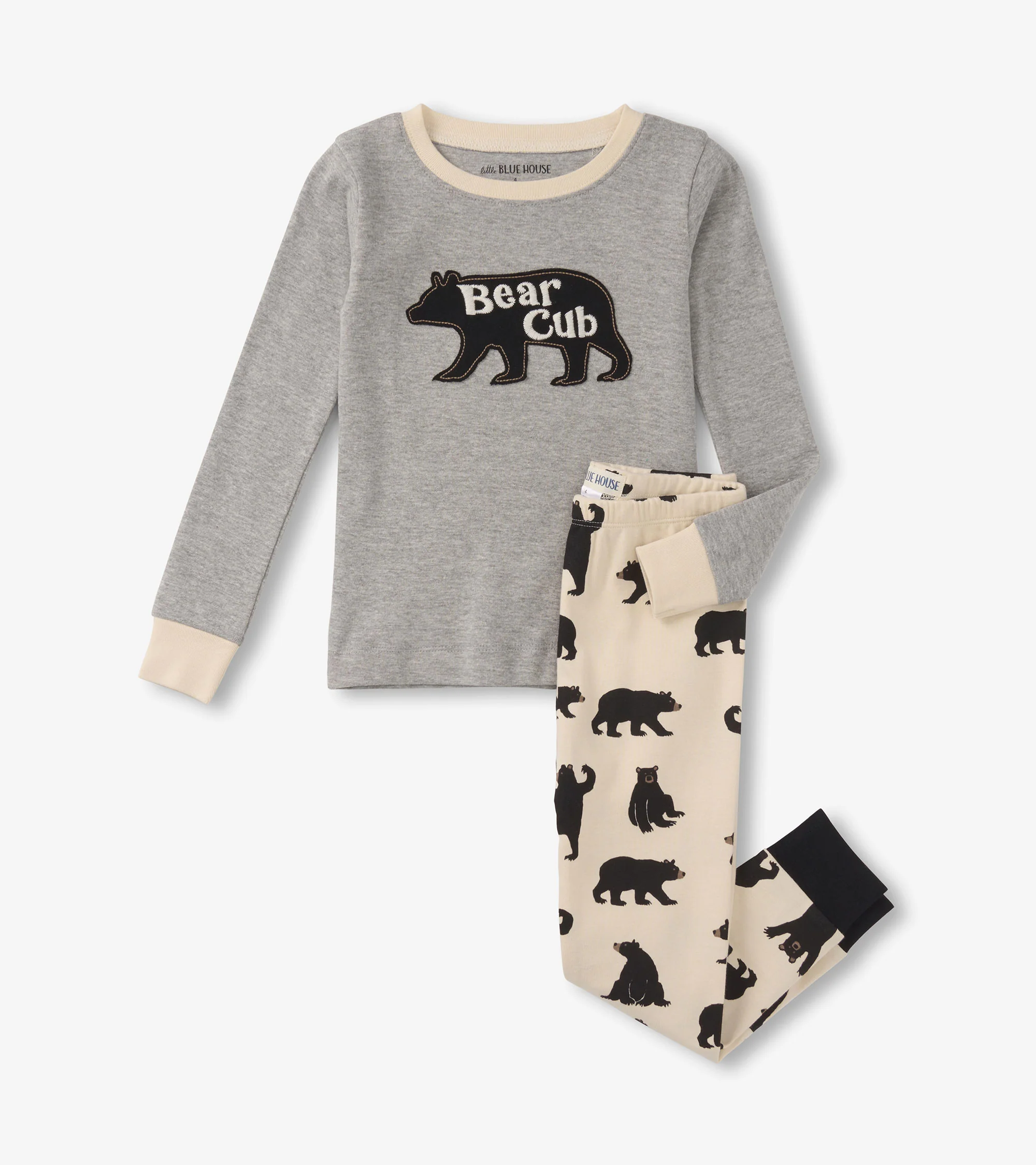 Boys Bear Cub Pajama Set
