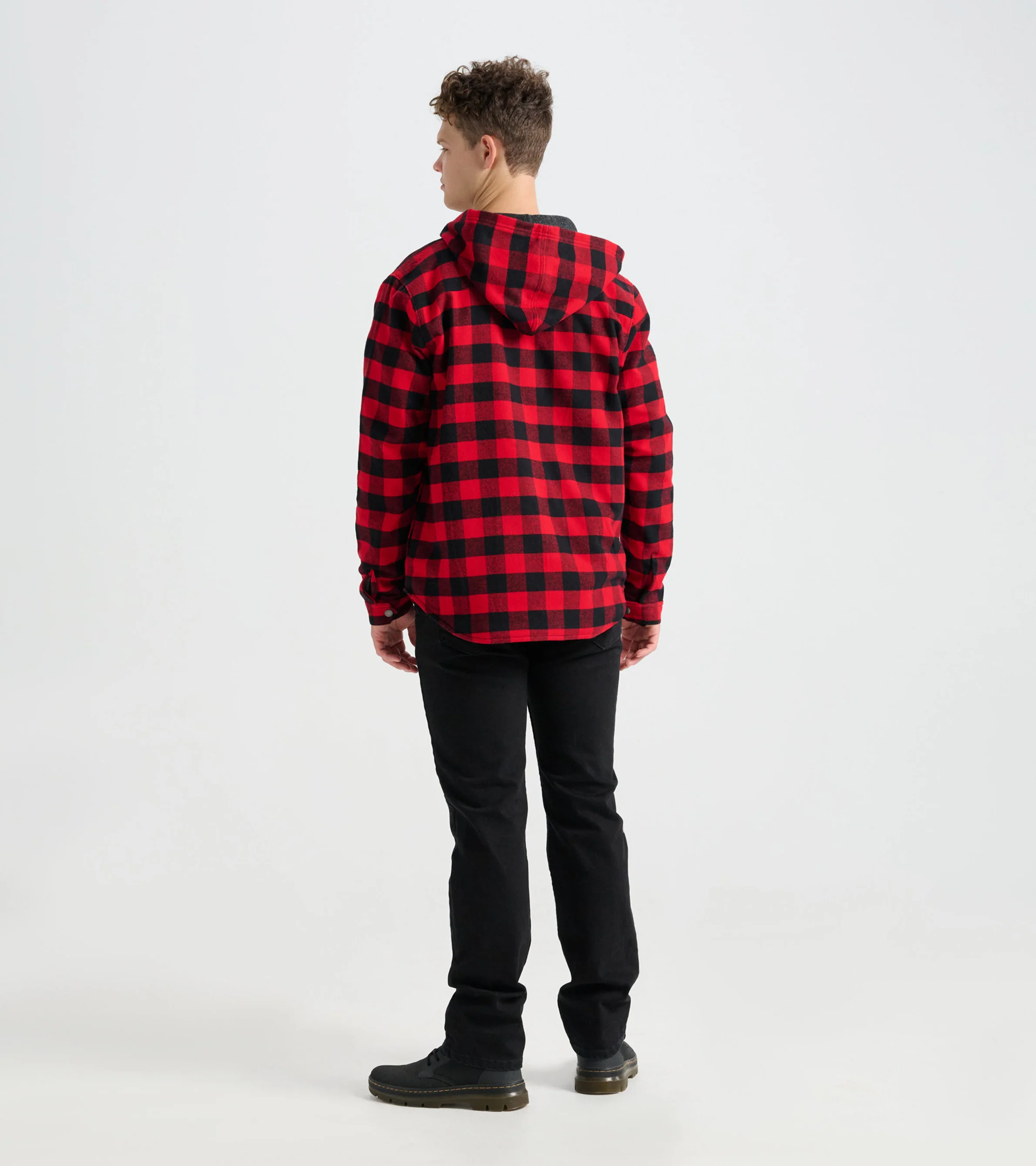 Buffalo Plaid Men's Heritage Flannel Jacket - Image 4