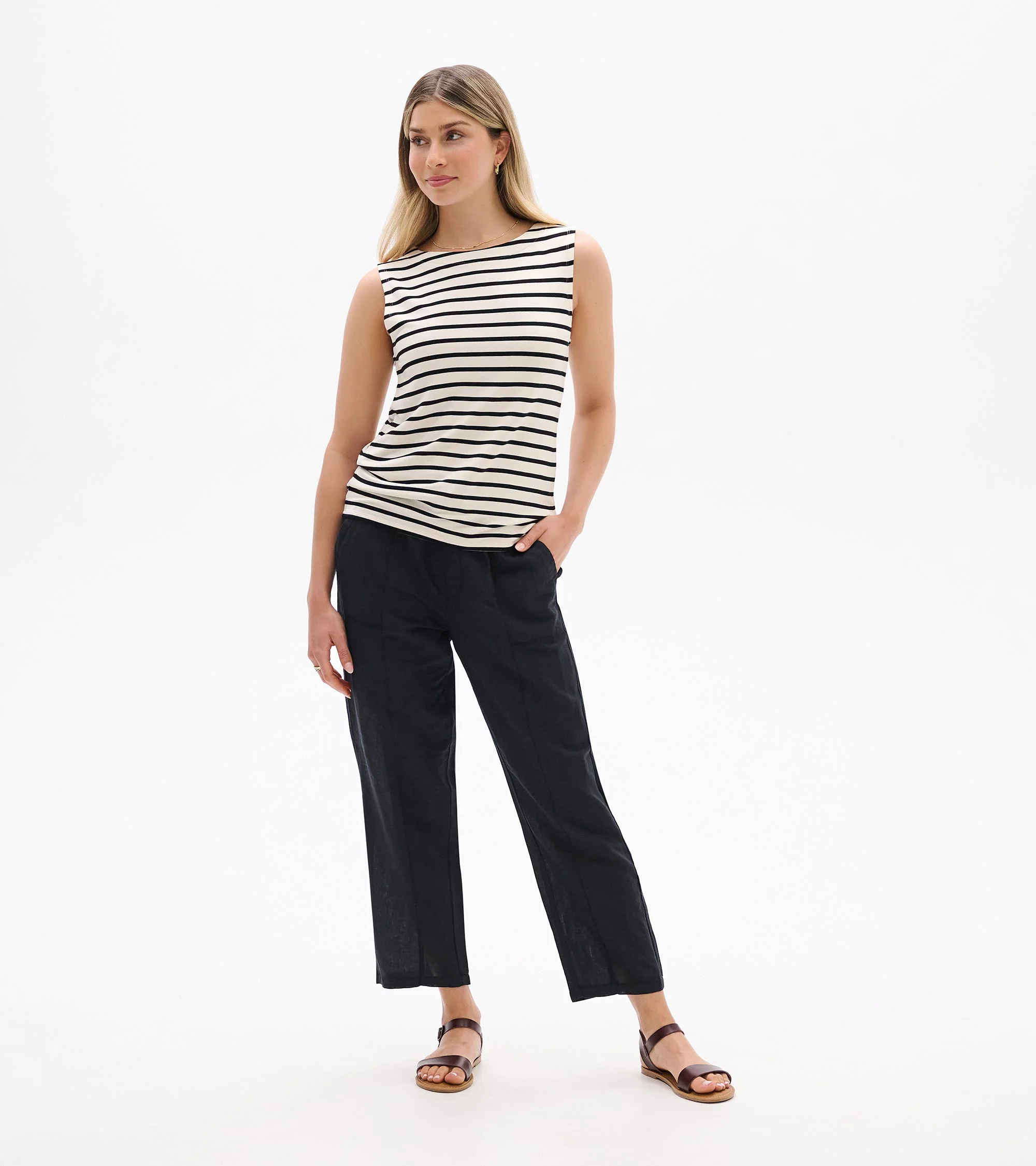 Everyday Tank - Black Stripes - Image 3