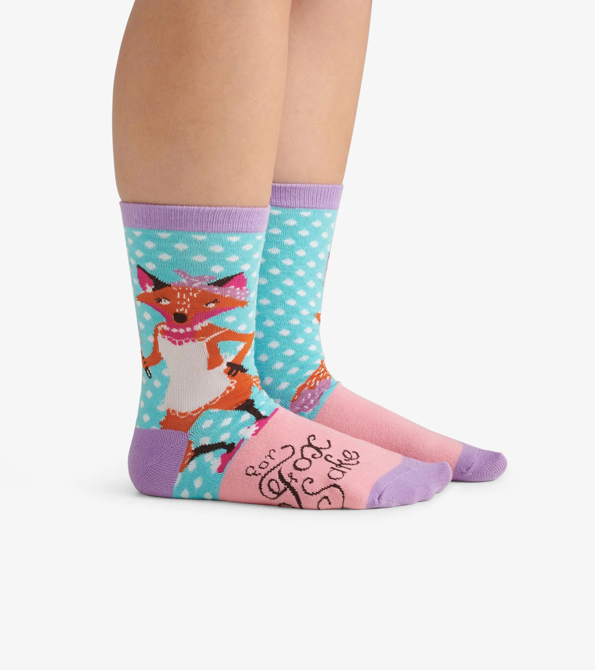 For Fox Sake Women's Crew Socks