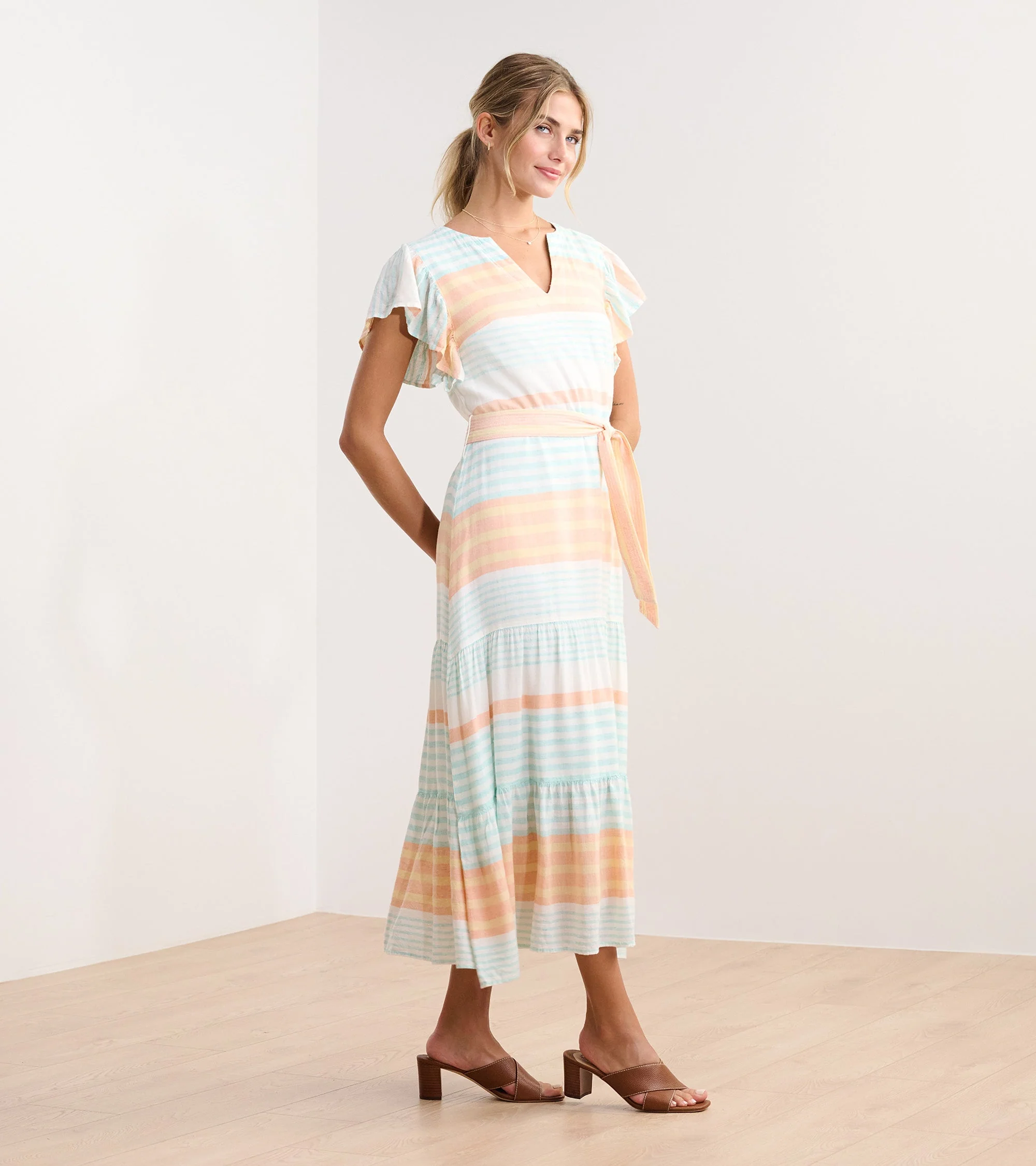 Hailey Dress - Echo Stripes - Image 3