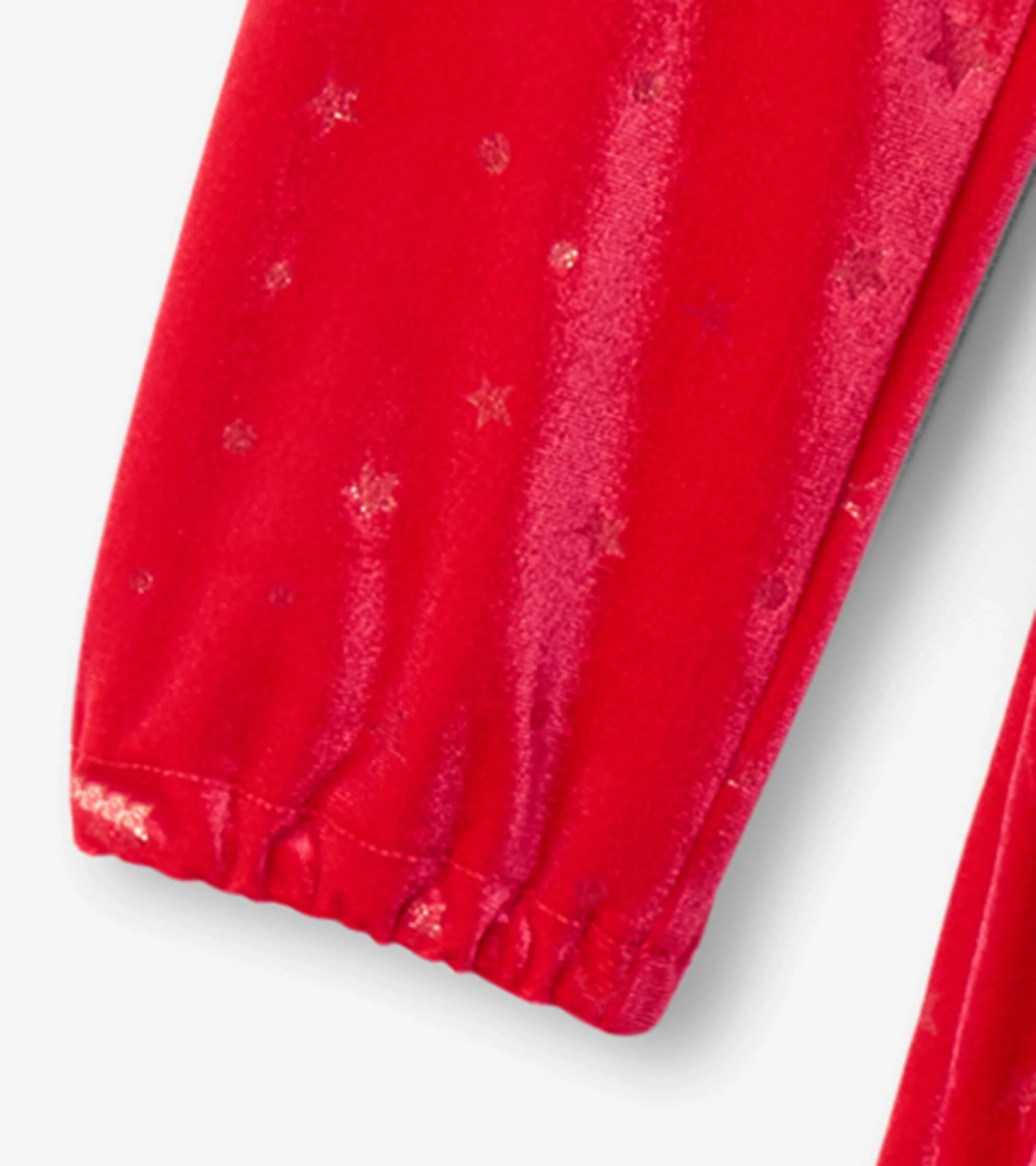 Girls Holiday Stars Crushed Velour Dress - Image 8