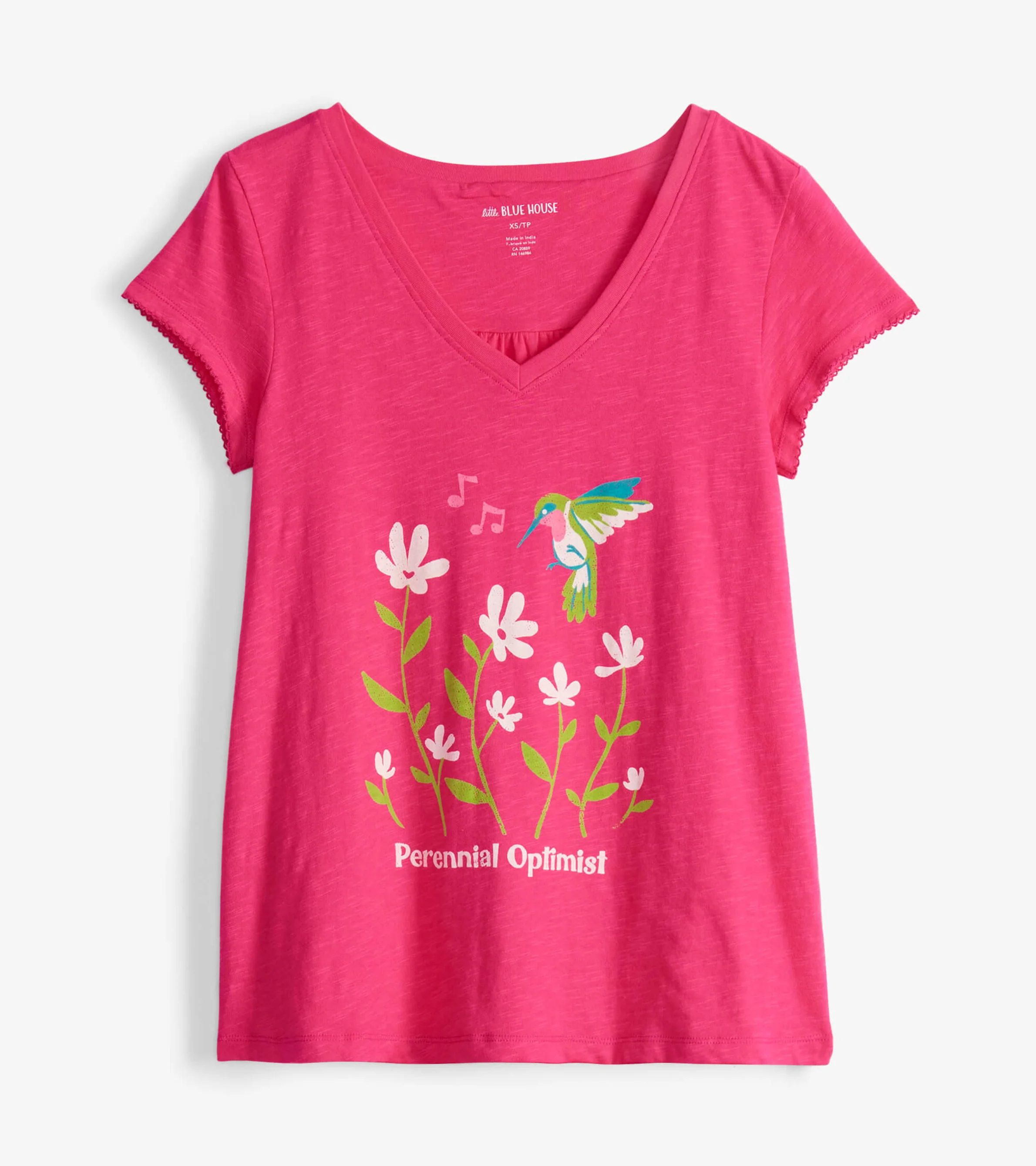 Hummingbird Women's V-Neck Tee - Image 2