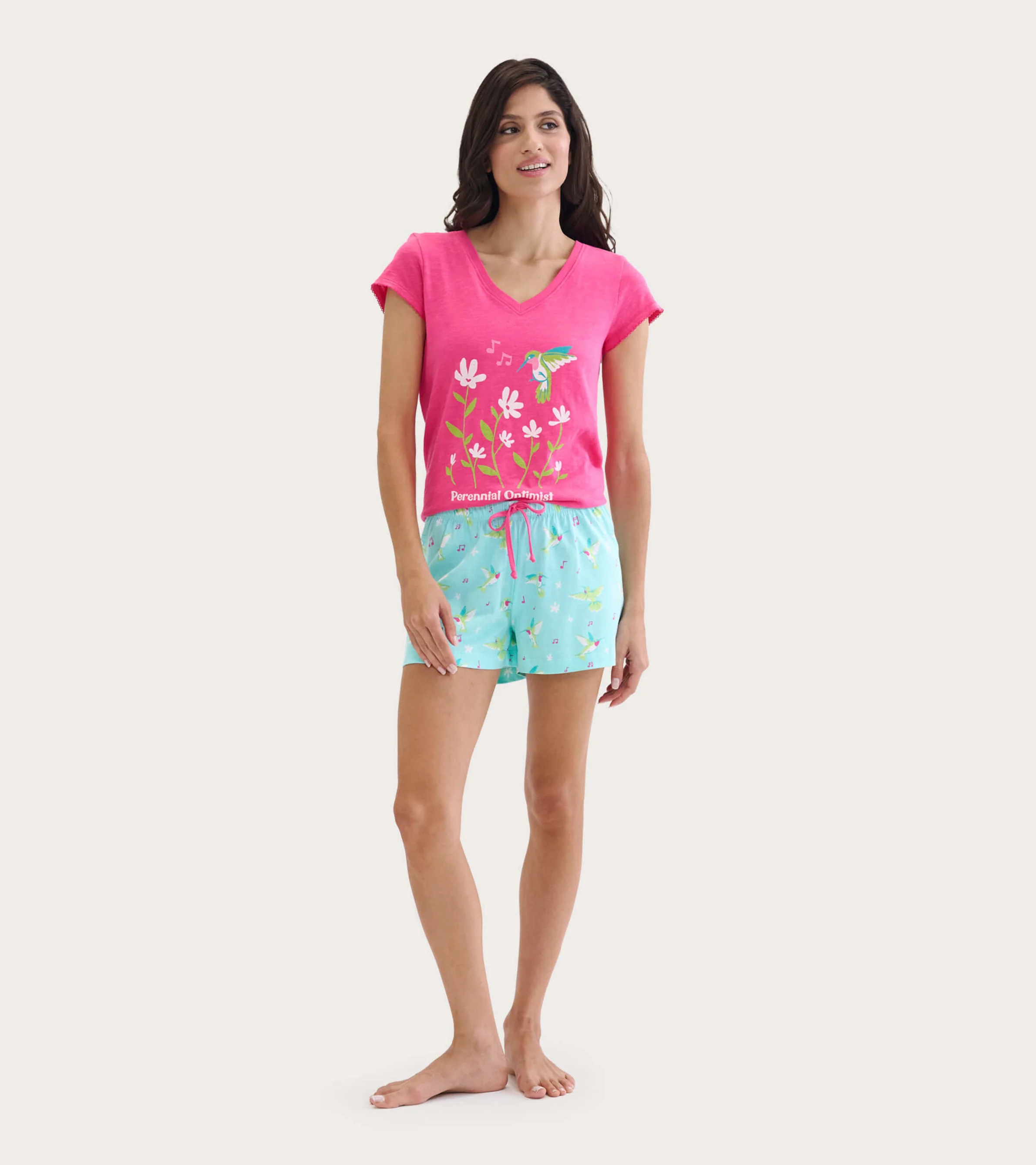 Hummingbird Women's V-Neck Tee - Image 3