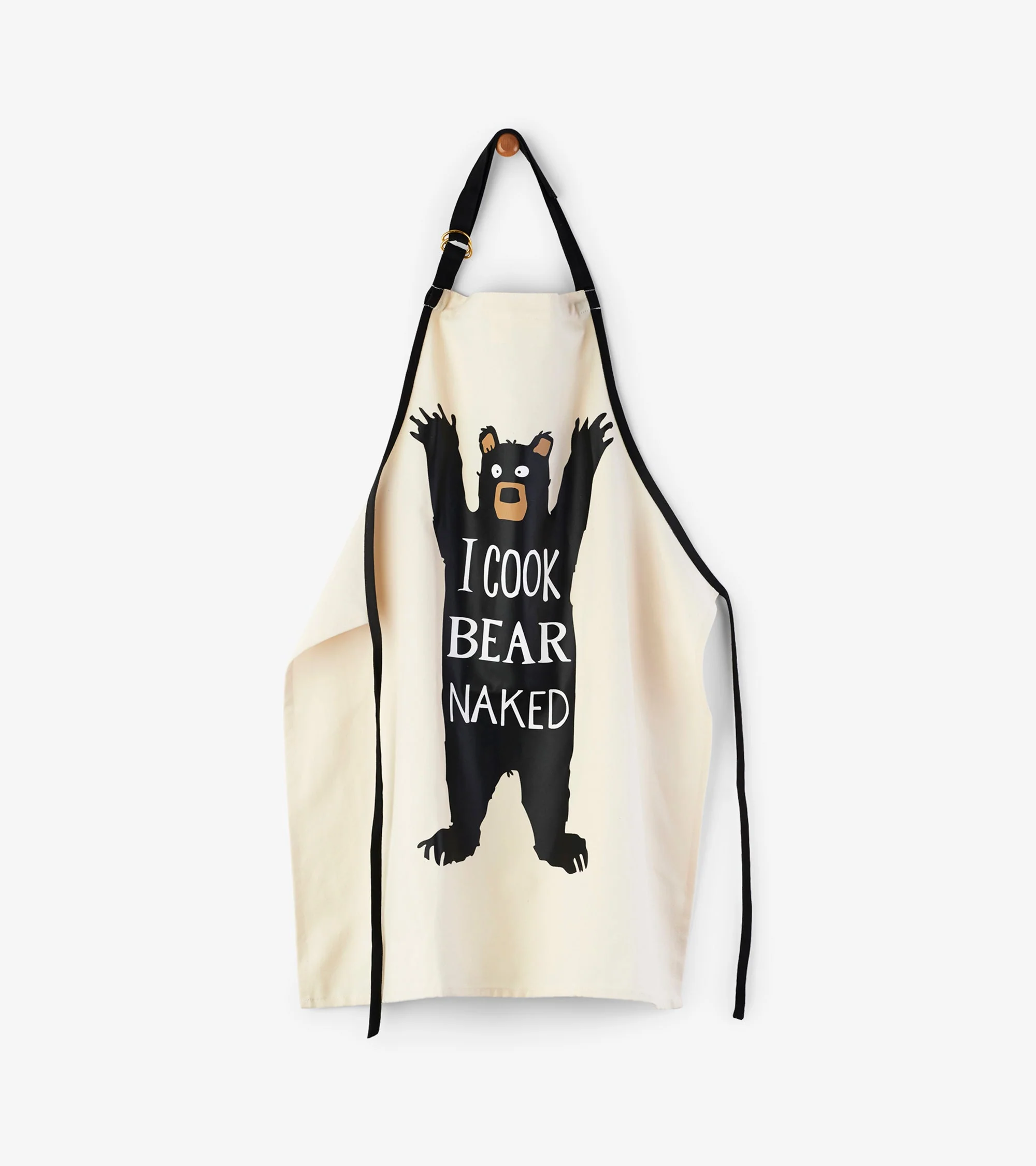 I Cook Bear Naked Apron - Image 4