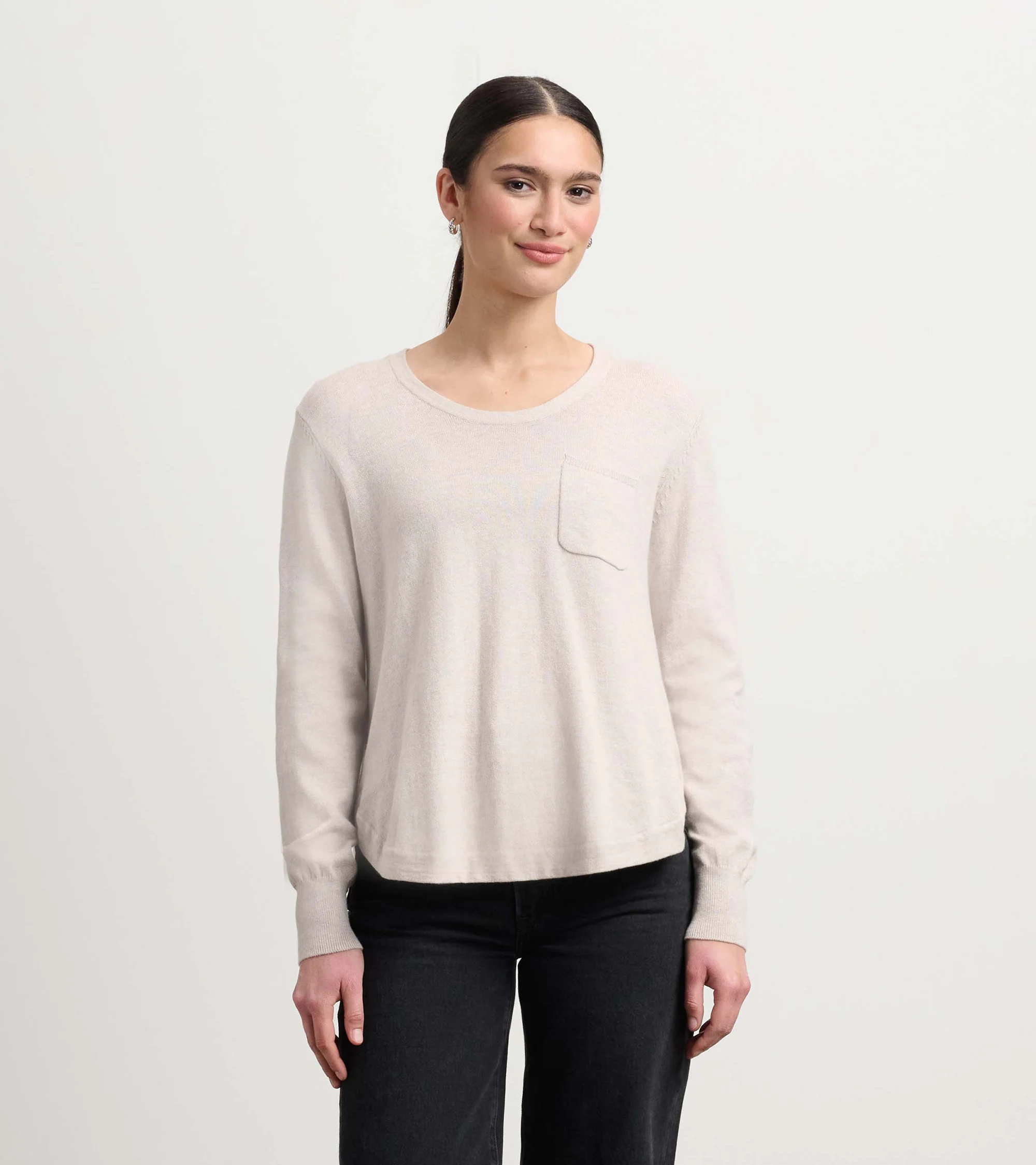Jessie Sweater - Oatmeal Melange