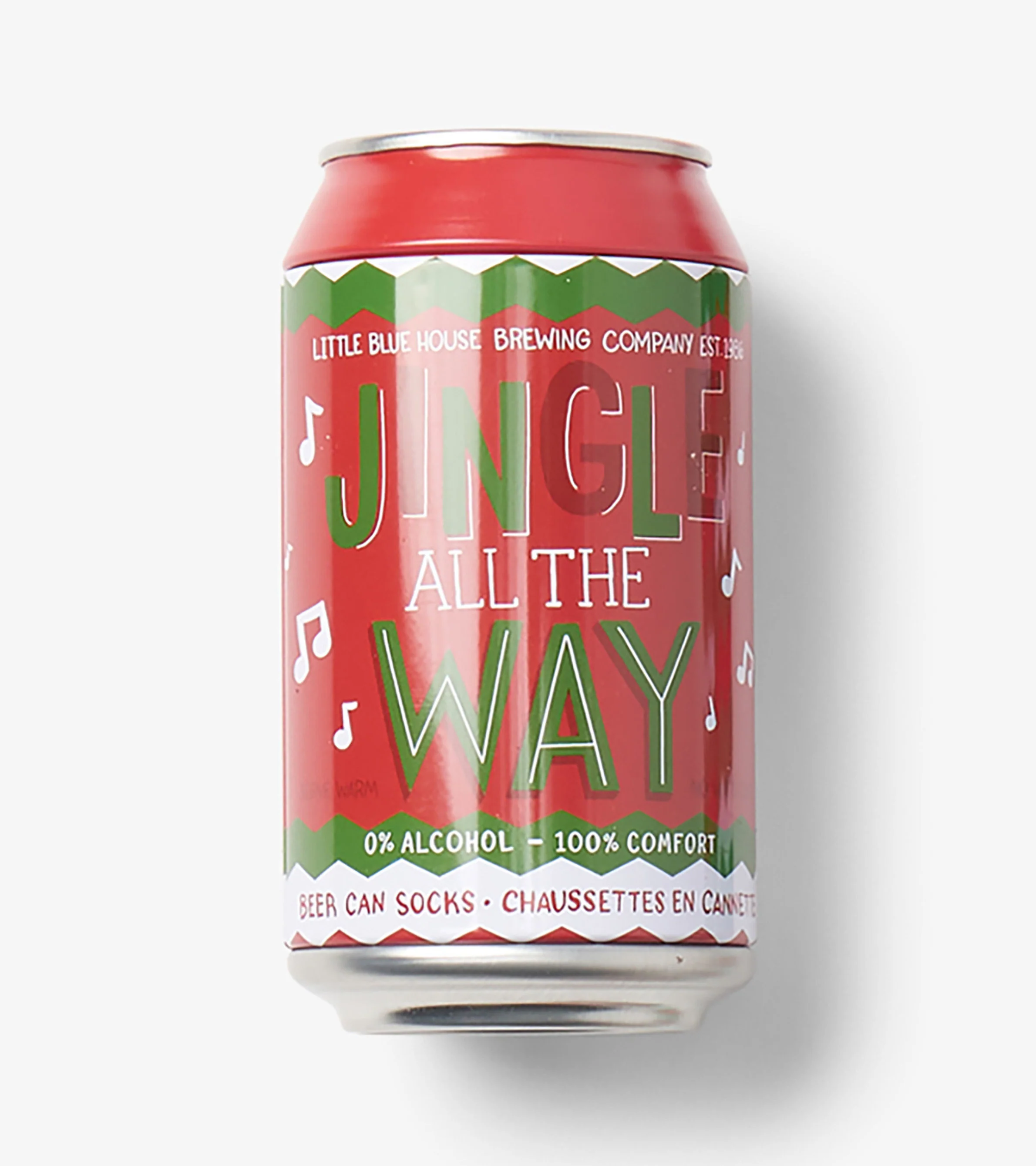 Jingle All The Way Beer Can Socks - Image 2