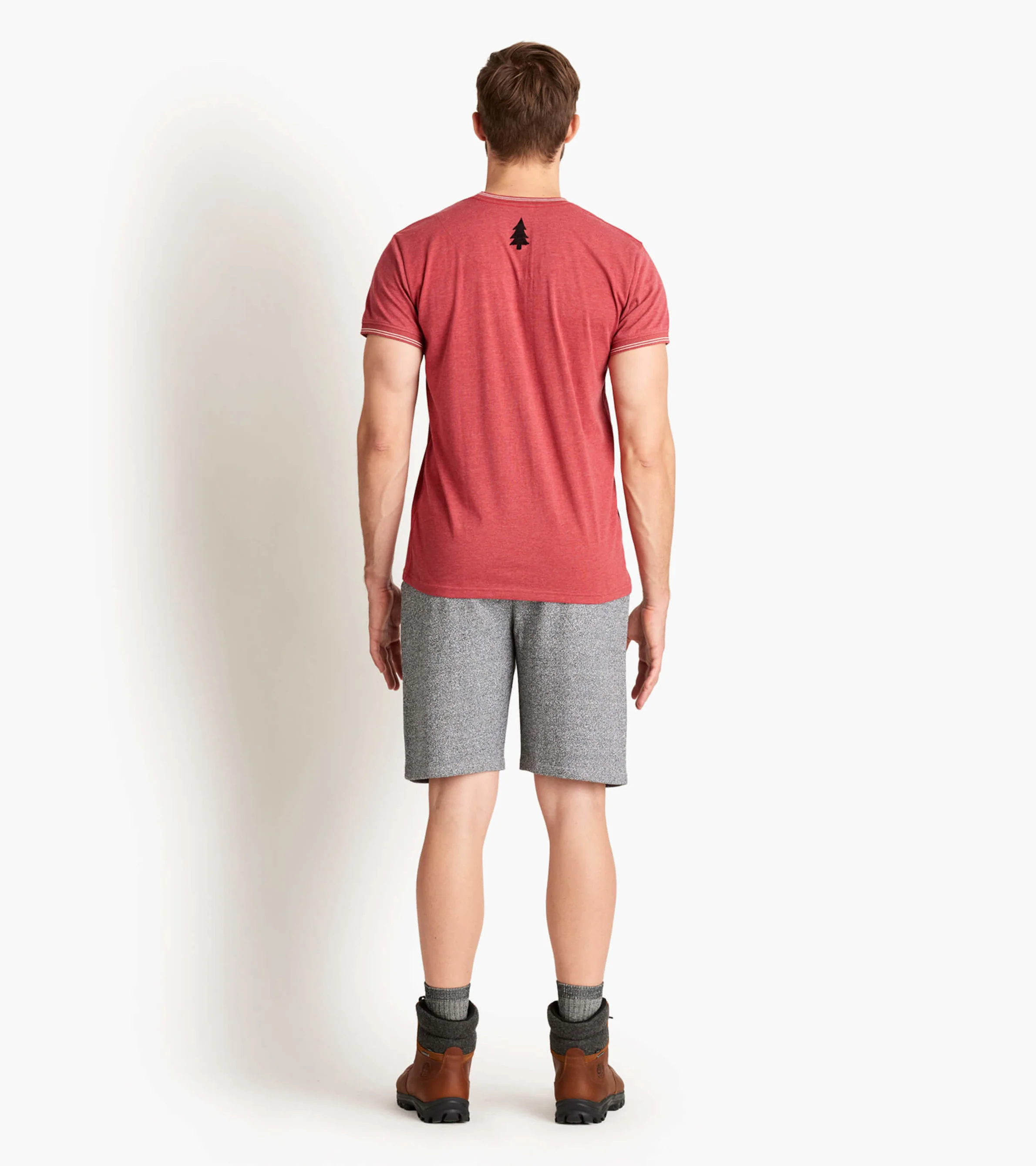 Marled Grey Bear Men's Heritage Shorts - Image 4