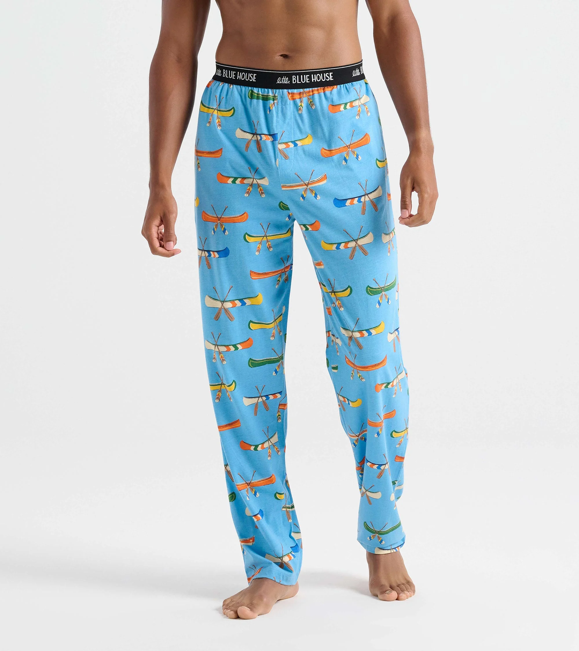 On The Lake Men's Cotton Pajama Pants