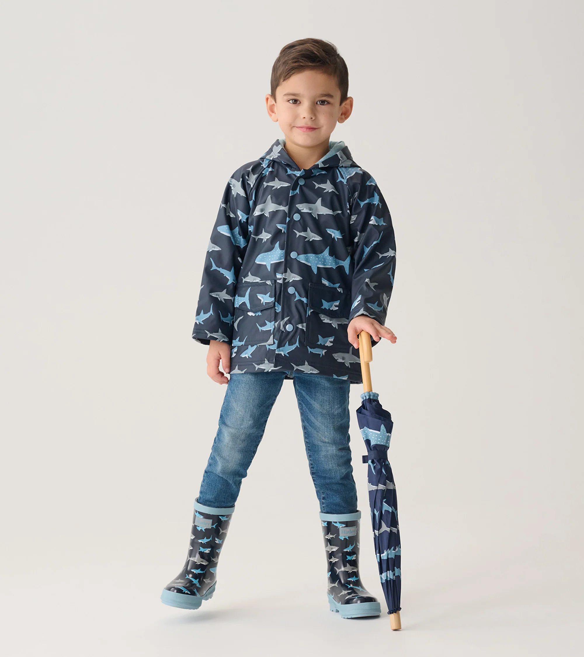 Shark Frenzy Raincoat - Image 3