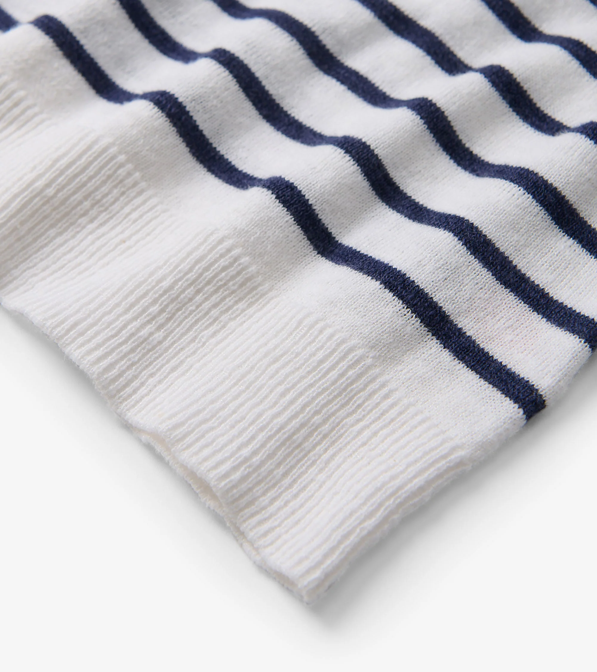 Simone Knit Tee - Navy and White Stripes - Image 7