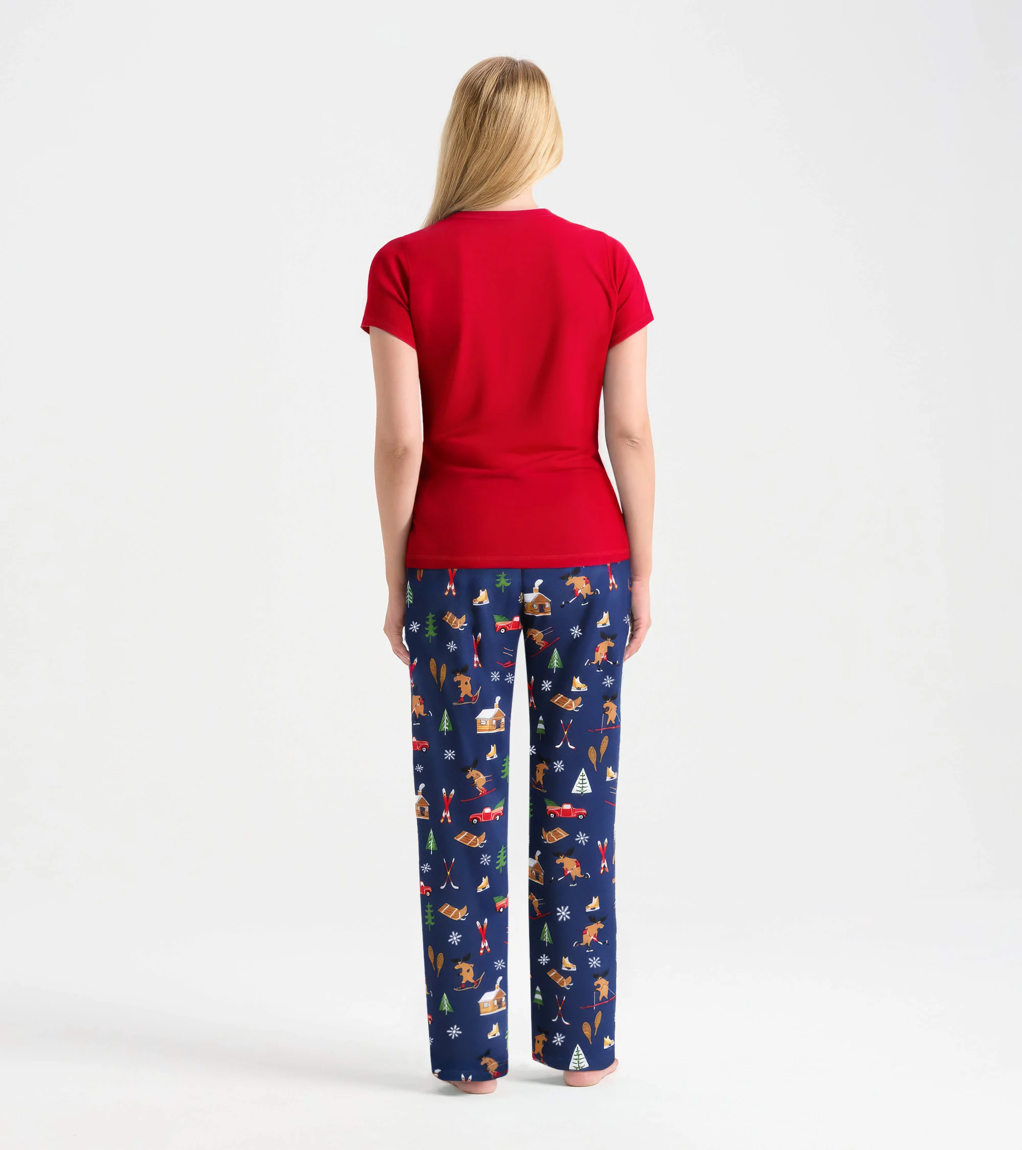 Women's Winter Cabin Cotton Pajama Pants - Image 4